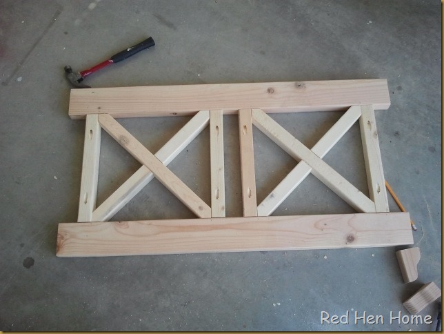 Red Hen Home bench back 2