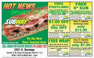 Subway Coupons