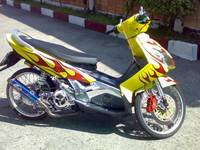 Modifikasi motor matik 115CC