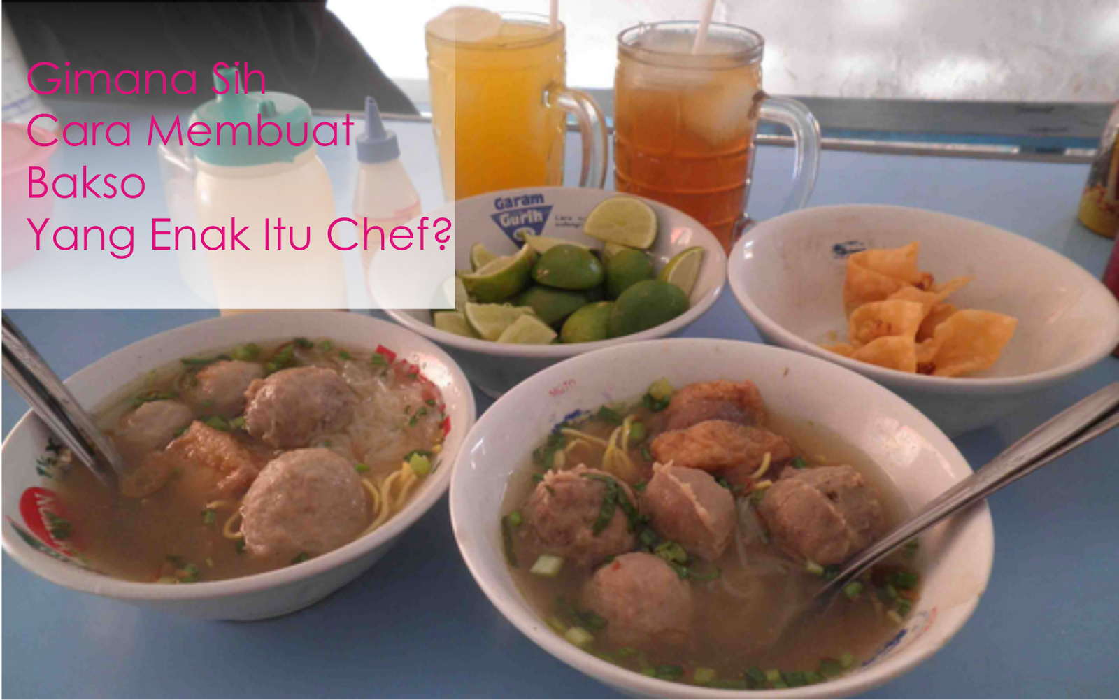  Resep  Bakso  Sapi Mudah Praktis Enak dan Kenyal 