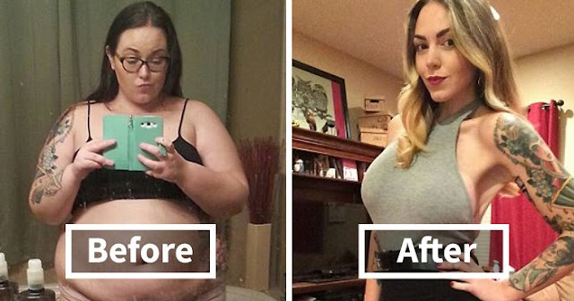 10+ Incredible Before-And-After Weight Loss Pics You Won't Believe Show The Same Person