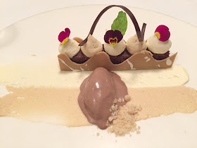 Praline Dessert Jesmond Dene House Early Evening Menu