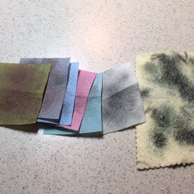 The steps to a mirror shine  using polishing paper - in this order!