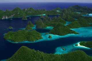 amazing island, raja ampat, papua diving spot