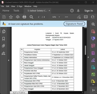 download jadwal penerimaan cpns 2023 pdf