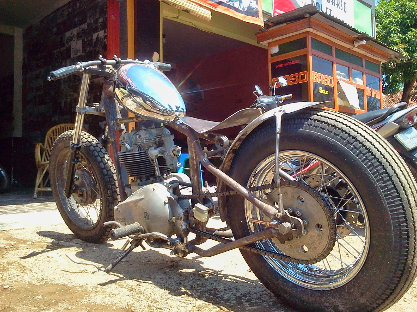 Kumpulan Modifikasi Motor Matic Chopper Terbaru Pojok Otomania