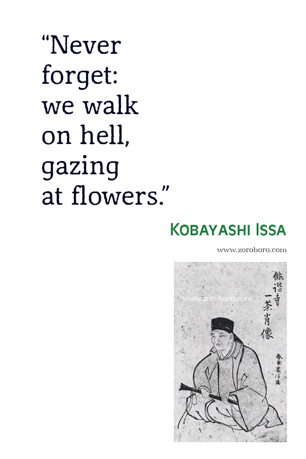 Kobayashi Issa Quotes. Kobayashi Issa Poems, Kobayashi Issa Poetry, Kobayashi Issa Books, Kobayashi Issa Famous haiku, Kobayashi Issa Haiku Poems