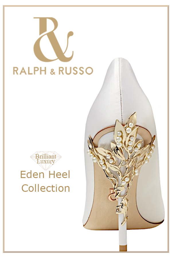 ♦Ralph & Russo Eden Heel Shoe Collection #ralphrusso #shoes #brilliantluxury