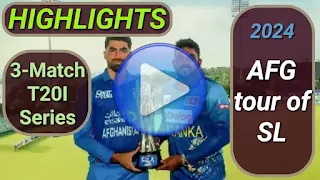 Sri Lanka vs Afghanistan T20I Series