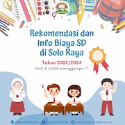 Rekomendasi SD di Solo Raya dan Info Biaya Sekolah Tahun Ajaran 2023/2024