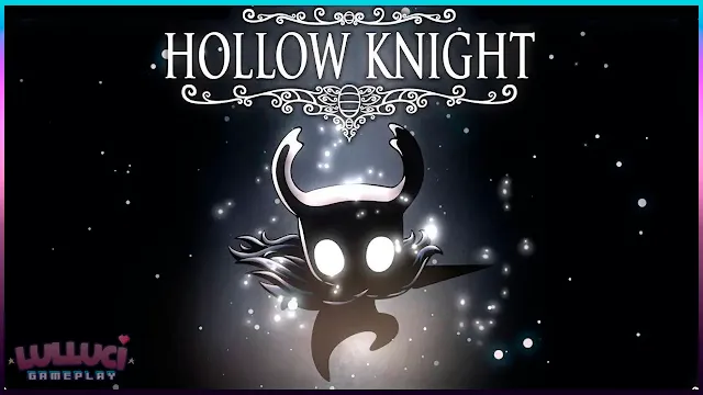 Banner Hollow Knight - Jogos em Live, post com pequeno resumo do jogo e experiência da Streamer com a jogatina