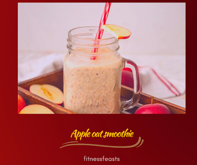 Apple oat smoothie