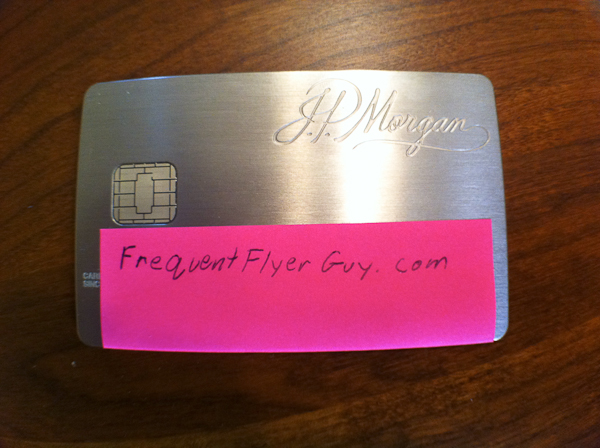 Frequent Flyer Guy Miles Points Tips And Advice To Help Flying Jp Morgan Palladium Card Detailed Benefits Explanation