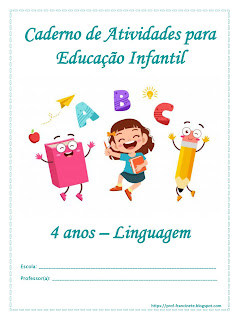 Caderno de Atividades para Educação Infantil 4 anos – Linguagem