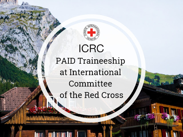 ICRC Internship Program 2019 | Monthly Stipend of PKR 15,000/ 