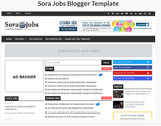Job Template for Blogger
