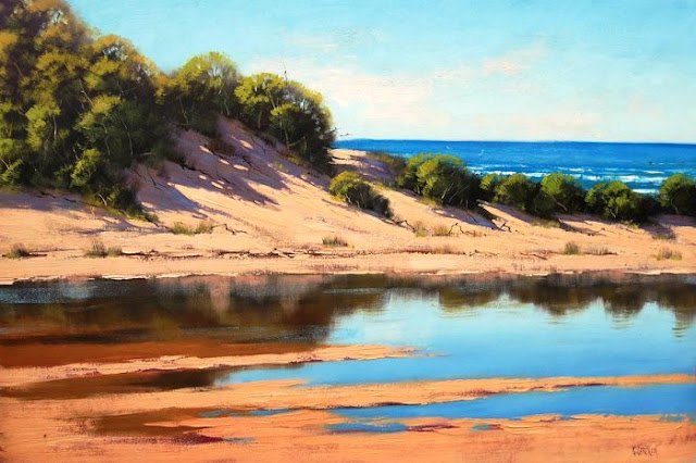 Graham Gercken landscape paintings