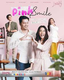 Pink Smile, Novel Pink Smile Karya Luna Adresia, Novel Online Pink Smile, Drama Adaptasi Novel, Drama Baru Fattah Amin, Drama Baru Sweet Qismina, Drama Baru Intan Najuwa,