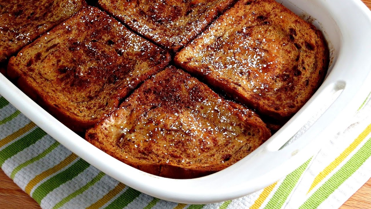 Easy Baked French Toast Overnight
