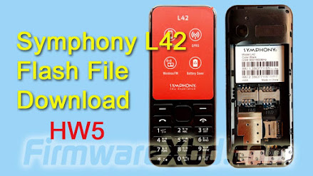 Symphony L42 HW5 Flash File Download 6531E Official Firmware