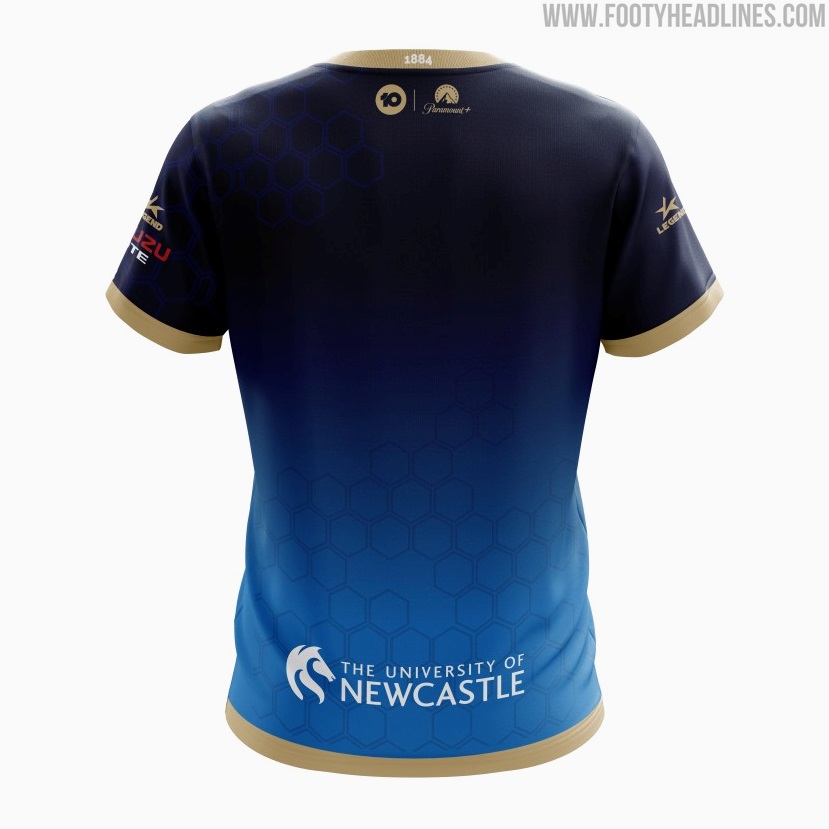 Newcastle Jets 2022-23 Legend Home, Away and Third Kits - Football