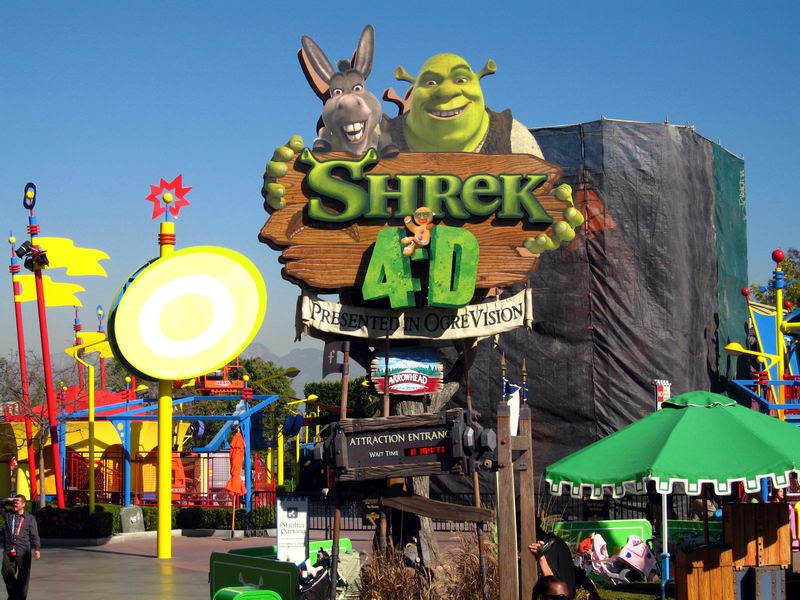 Universal Studios Shrek 4D  Universal Studios California 