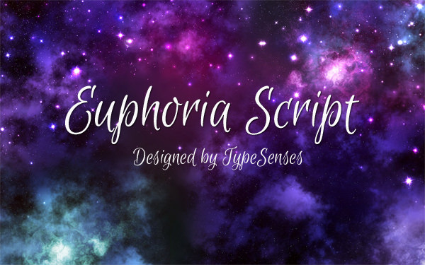 Download Kumpulan 30 Font Script Desainer grafis - Euphoria Script Font