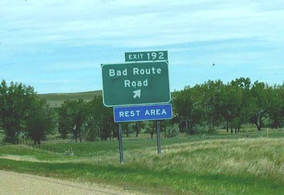 Sign on the Montana interstate