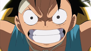 ワンピースアニメ 女ヶ島編 413話 ルフィ 覇王色の覇気 Monkey D. Luffy | ONE PIECE Episode 413