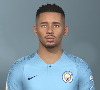 PES 2020 Faces Gabriel Jesus by The White Demon