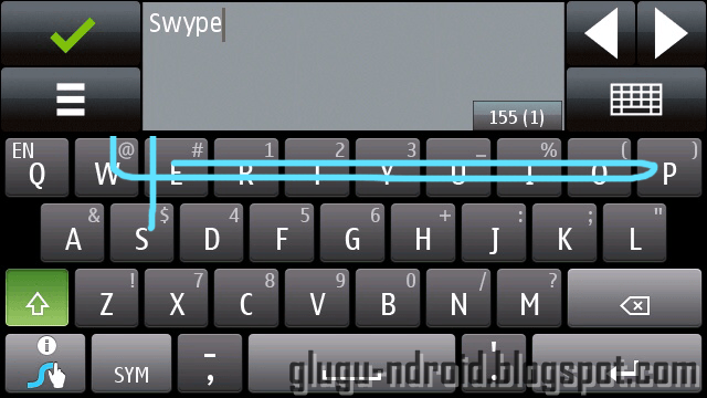 Swype - Aplikasi Keyboard Terbaik Untuk Android