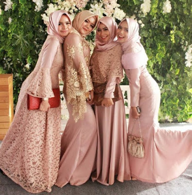 Gambar model hijab kebaya modern terbaru