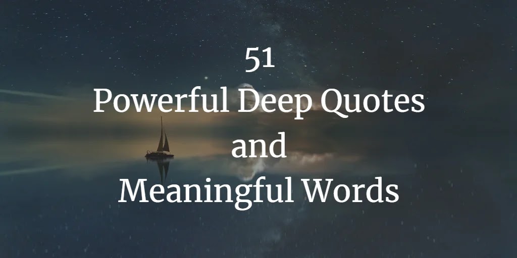 Deep Meaning (Deep Meaning) Quotes