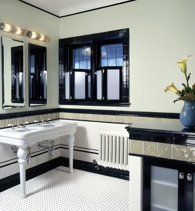 Bathroom Home Design on At Home In Ottawa  Art Deco Bathroom Design By Robin Muto