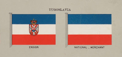 Bandeiras da Iugoslávia no Flags of maritime nations (1943-45).