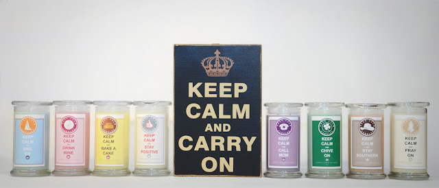 Win a Keep Calm Candle