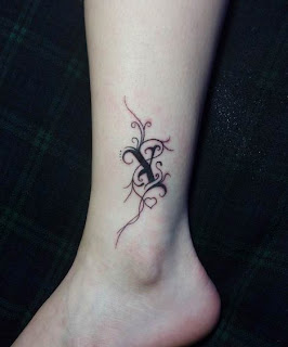 ankle tattoo design for girls