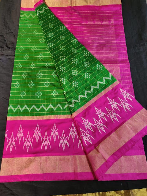 Ikkat Pattu Sarees