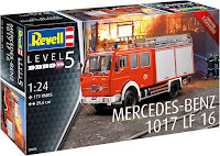 Revell 1/24 Mercedes-Benz 1017 LF 16 (07655) English Color Guide & Paint Conversion Chart　