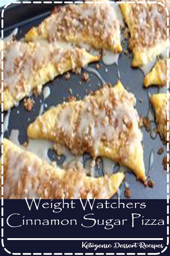 Weight Watchers Dessert! No NEED to spend hours baking a Weight Watchers dessert recipe when you can make this delicious & easy cinnamon sugar pizza! Cinnamon sugar pizza dessert Weight Watchers idea! Check out this skinny Weight Watchers dessert - Weight Watchers pizza. Great breakfast, snack, treat, or dessert. Great for parties ( birthday, bridal shower & more) #weightwatchers #smartpoints#weightwatchersdesserts