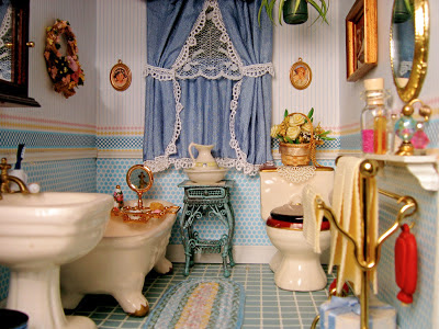 miniature bathroom