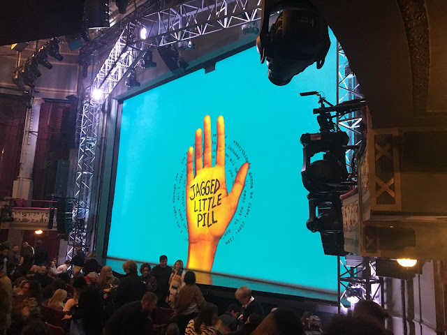 Jagged Little Pill On Broadway Logo Projection