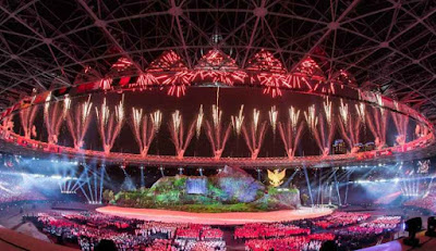 Suguhan Spektakuler di Ajang Pembukaan Asian Games 2018