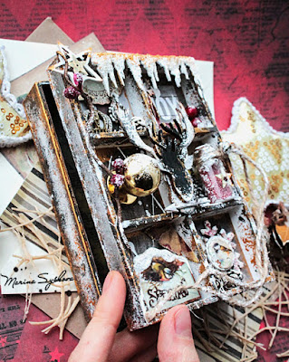 [ Altered door ] @marinasyskova #scrapbooking #alteredart @7dotsstudio #altereddoor