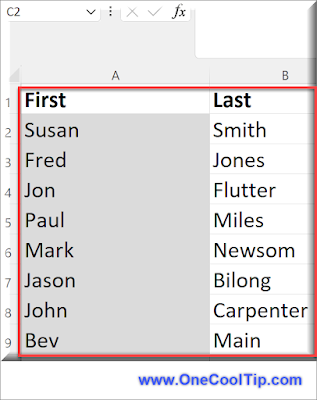 Microsoft Excel Text to Columns - Final