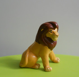 maqueta estática del rey león