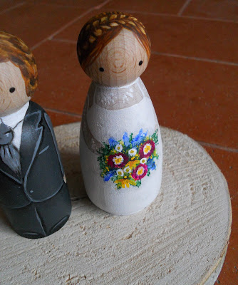 muñecos para pastel de bodas