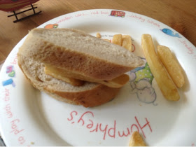 A small chip buttie 