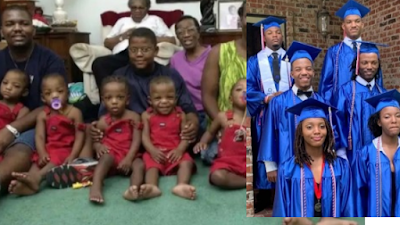 Meet The Lovely Sextuplets Who Survived Against All Odds And Graduated Together (Photos)