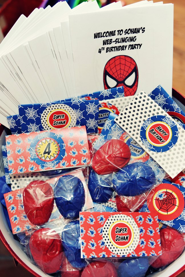 The Party Wall: Spiderman Birthday Party: Part 3, Games and Activities